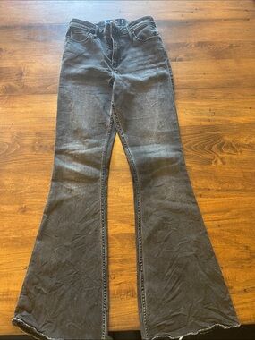 Women’s Hollister Black High Rise Flare Jeans